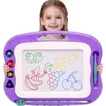 Wellchild Magnetic Drawing Board,Toddler Toys for Girls Boys 3 Year Old Gifts,Ma