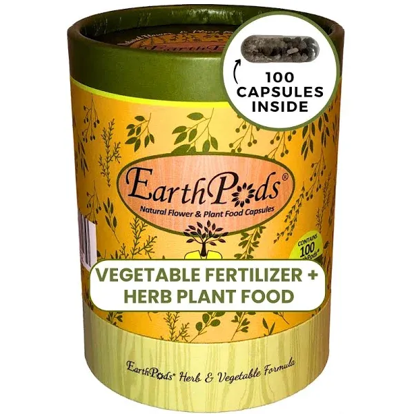 EarthPods Herb & Vegetable Organic Plant Food Spikes