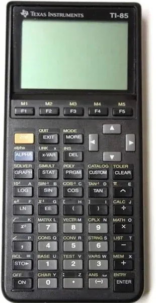 Texas Instruments Ti-85 Advanced Graphing Scientific Calculator