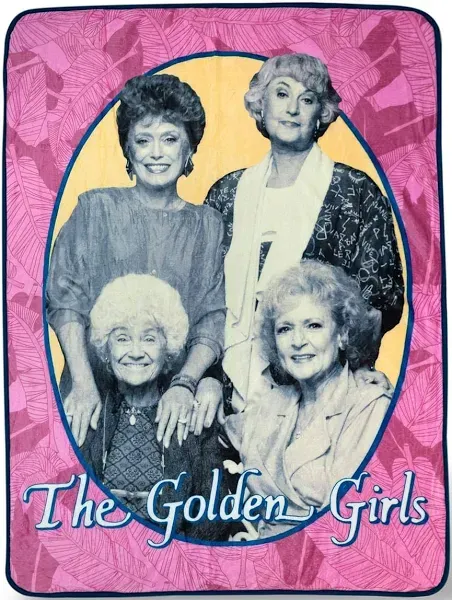 The Golden Girls 45&#034; x 60&#034; Fleece Throw Blanket