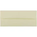 Jam Paper #10 Business Strathmore Envelopes - 4 1/8 x 9 1/2 - Ivory Wove - 50/Pack