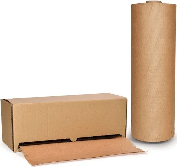 Premium Honeycomb Packing Paper 15&#034; x 300 ft In 15&#034; x 300&#039; Self-Dispensed Box