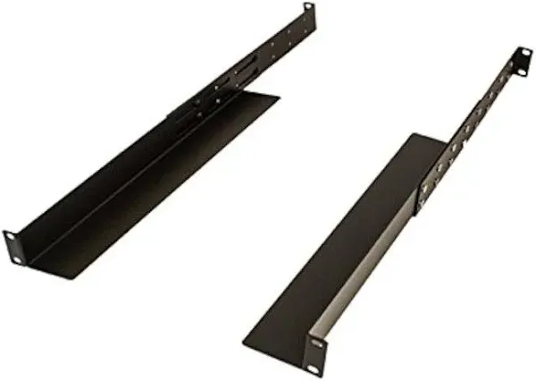 Navepoint Adjustable Rack Mount Server Shelf Shelves Rail Rails 1U