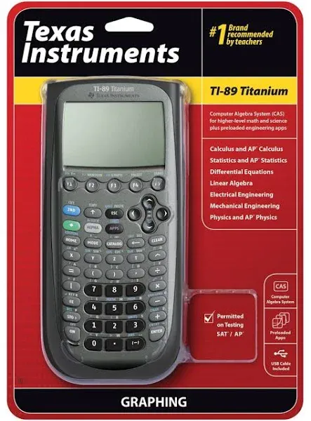 Ti-89 Titanium Graphing Calculator Yvna