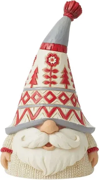 Enesco Nordic Noel Gnome in Sweater Figurine