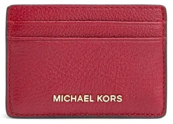 Michael Kors | Pebbled Leather Card Case | Realry