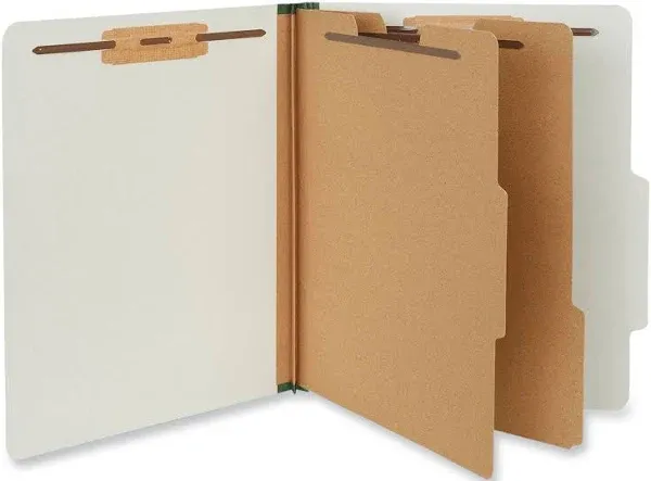 UNIVERSAL Four-section Pressboard Classification Folders