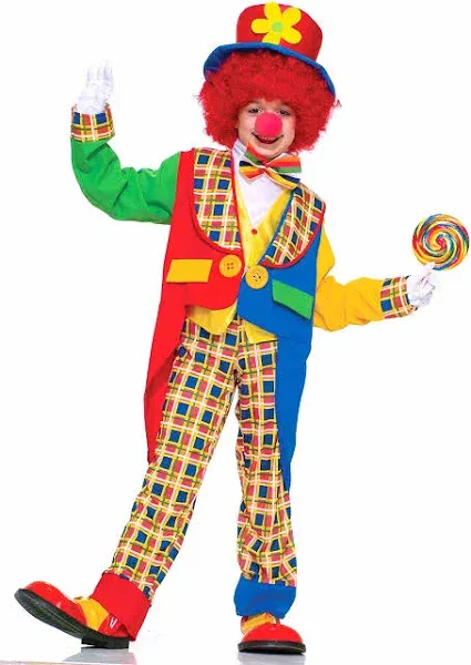 Forum Novelties Boys Clown Around Town Costume