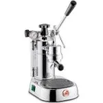 La Pavoni Professional Lusso Lever Machine - Stainless Steel & Black