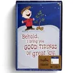 Peanuts - Good Tidings of Great Joy- 18 Christmas Boxed Cards