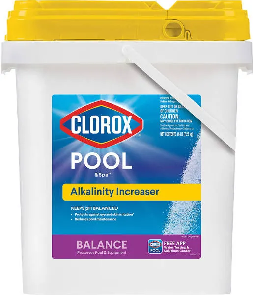 Clorox Pool & Spa Swimming Pool Alkalinity Increaser 18005CLX