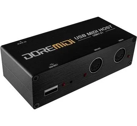 CAMOLA USB MIDI Host Box High Speed USB to MIDI Converter MIDI Interface(UMH-21)