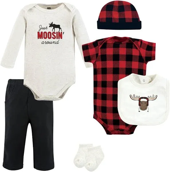 Hudson Baby Unisex Baby Cotton Layette Set