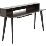 Elite Furniture Series 88-Note Keyboard Table Dark Walnut