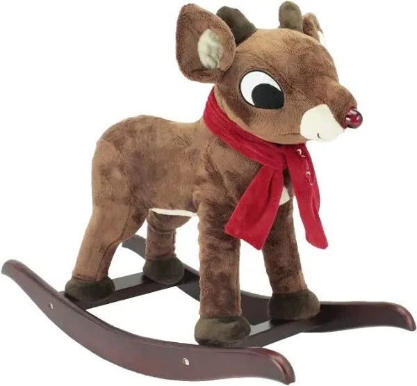 Rudolph the Red-Nosed Reindeer Musical &amp; Light - Up Nose Character Rocker -... 