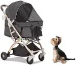 HPZ-PR America Pet Rover Lite Premium Light-Weight Dog/Cat/Pet Gray 2nd-Gen.