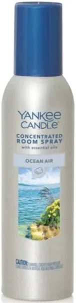 Yankee Candle Concentrated Air Freshener Room Spray, Odor Eliminator for Home, Bathroom, Ocean Air, 1.5 Oz (Pack of 3)