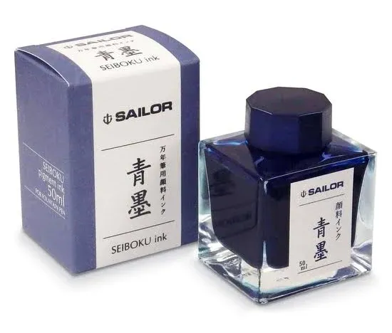 Sailor Bottled Ink - Seiboku Ultra Blue Pigmented - 50ml 13-2002-242 Japan