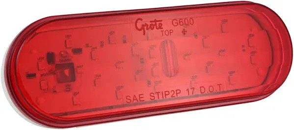 Grote Hi Count Oval LED Stop Tail Turn Light G6002-5