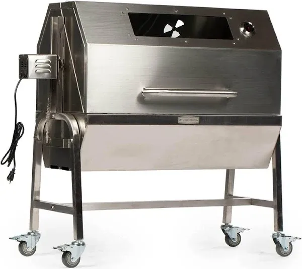 Titan Great Outdoors 13W Stainless Steel Rotisserie Grill