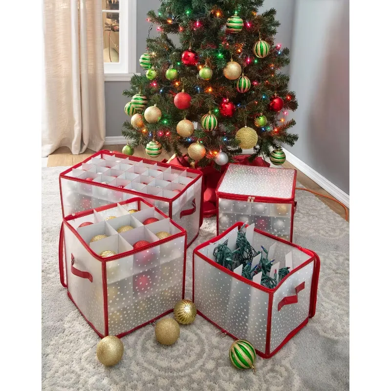 Christmas Light Organizer with Five Dividers - Simplify