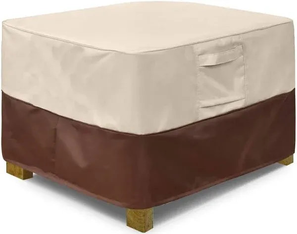 Vailge Rectangle Patio Ottoman Cover