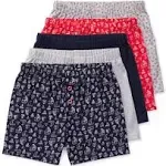 Lucky & Me Noah Boys Knit Boxer Color Ahoy 5 Pack Size 4/5Y