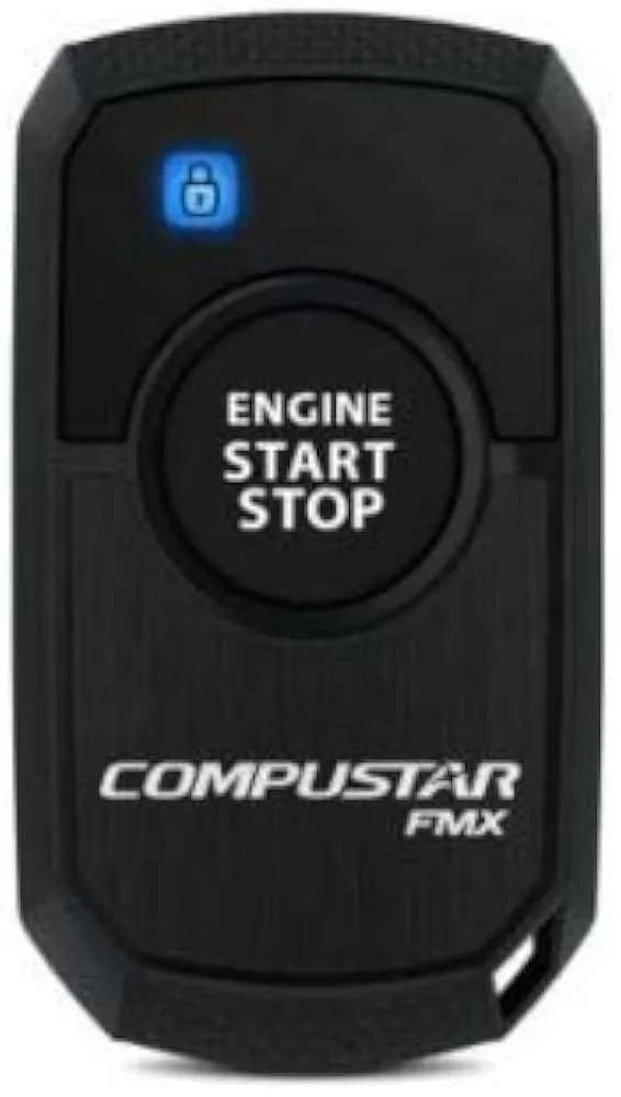 Compustar 1WR3R-FM 1 Way 1B LED Replacement FM Remote 3000&#039; range