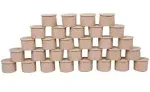 SummitLink Pool Fence Hole Cover Deck Patio Ground Caps (30, Almond Beige)