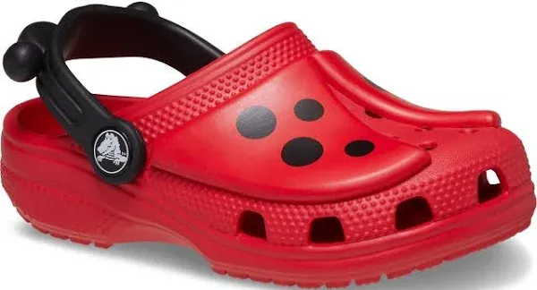 Crocs I Am Ladybug Toddlers Classic Clogs - Red - 6