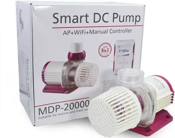 Jebao MDP Smart DC Pump with LCD Display Controller for Saltwater Tank (MDP-20000)