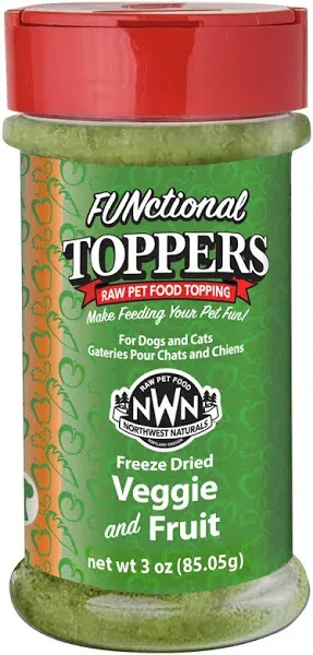 Northwest Naturals FUNctional Veggie & Fruit Dog & Cat Topper