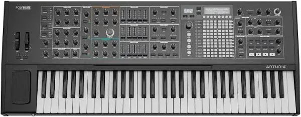 Arturia PolyBrute Noir 6-Voice Polyphonic Analog Synthesizer