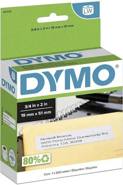 Dymo LabelWriter Return Address Labels 30330