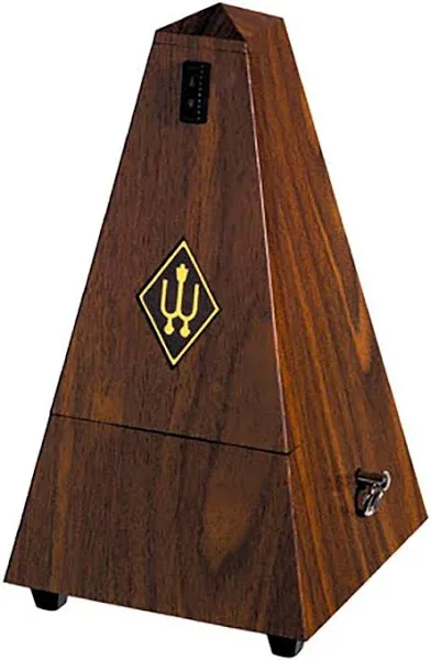 Wittner Pyramid Walnut Plastic Metronome