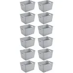 Sterilite 14"Lx8"H Rectangular Tall Basket for Home Organization