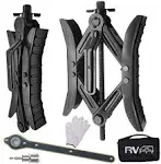 RVPNR Camper Wheel Chock Stabilizer