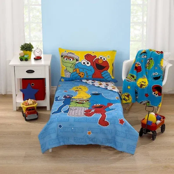 Sesame Street Come and Play Toddler Pillow