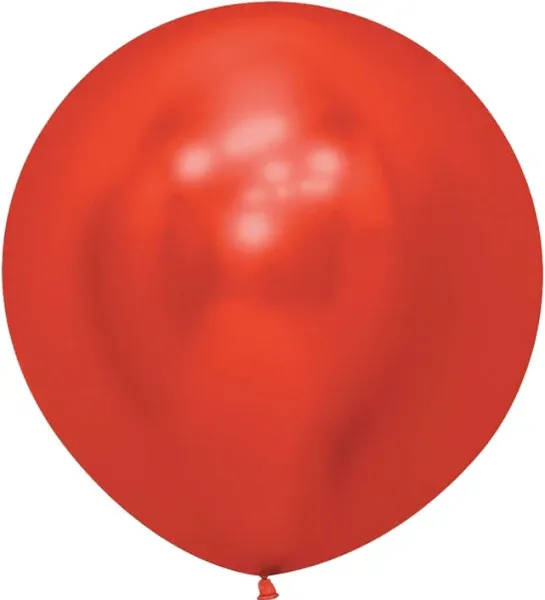 Sempertex Reflex Crystal Red Latex Balloons