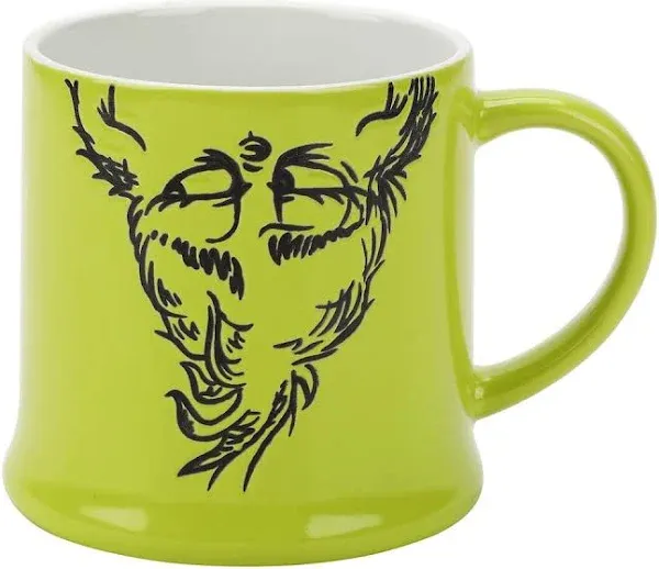 Dr. Seuss The Grinch Wax Resistant Ceramic Mug