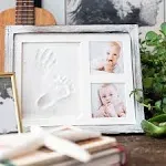 Baby Hand and Footprint Kit in Rustic Farmhouse Frame, A Baby Registry Must Have