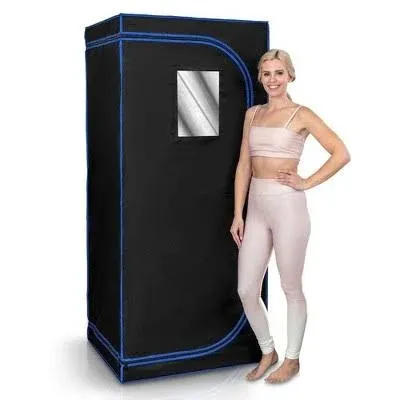 SereneLife Portable Sauna for Home - Infrared Sauna Personal Spa - 3 Heating ...