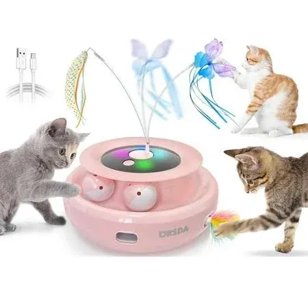 ORSDA 3-in-1 Automatic Cat Toy