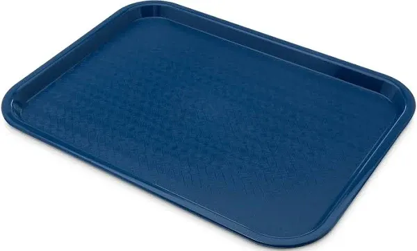 Carlisle CT121614 Fast Food Tray, 12" x 16", Blue