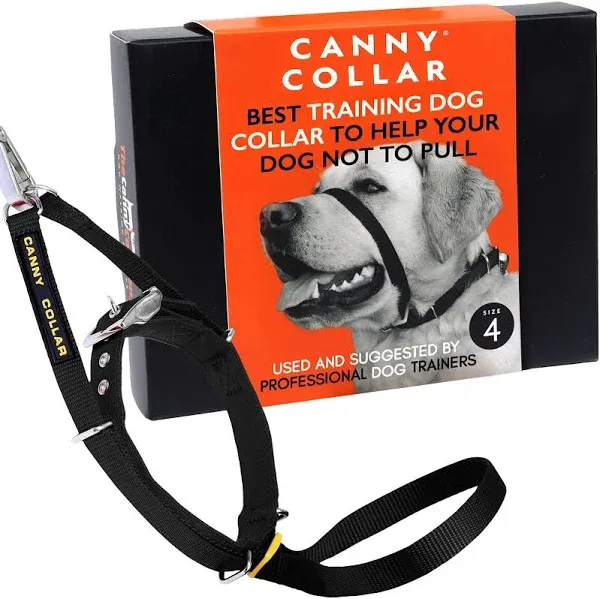 Canny Collar Size 5 Blue NEW No Pull Dog Head Collar Lead Training Head Harness