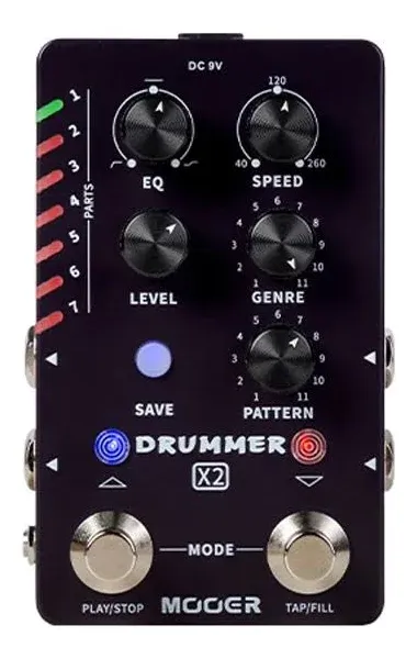 Mooer Drummer X2 Drum Machine