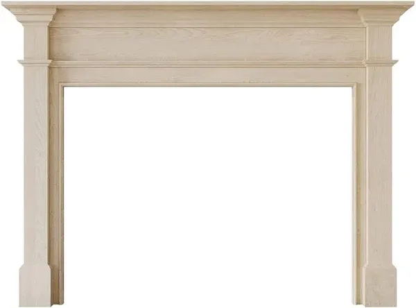 Modern Ember Lakeport Traditional Wood Fireplace Mantel