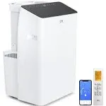 Cooper&Hunter 14,000 BTU (12,000 BTU SACC) Inverter Portable Air Conditioner and Heater with Dual Hose, Dehumidifier, and Fan for Areas Up to 550 Sq.