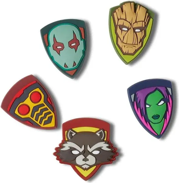 Crocs Guardians of the Galaxy Jibbitz 5-Pack Charms