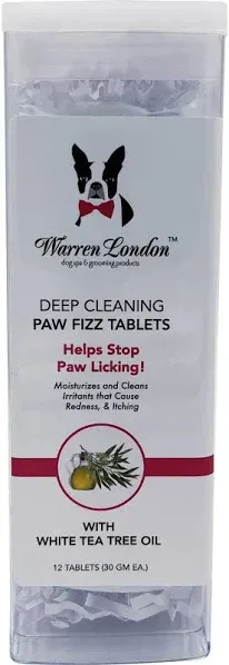 Warren London Deep Cleaning Paw Fizz Tablets